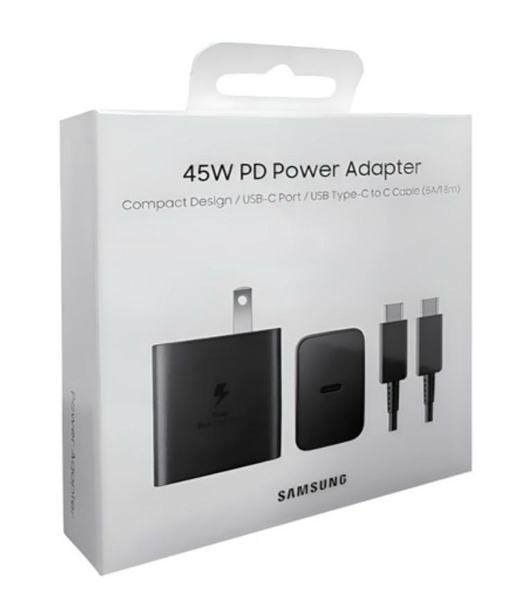 Samsung Adaptador 45W Tipo-C+Cable
