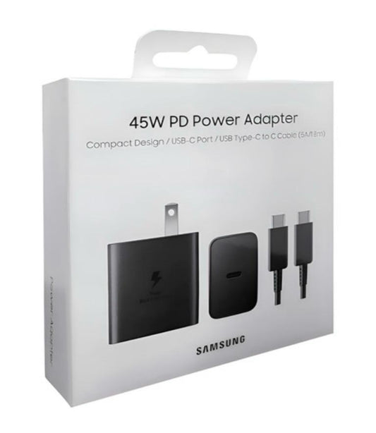 Samsung Adaptador 45W Tipo-C+Cable